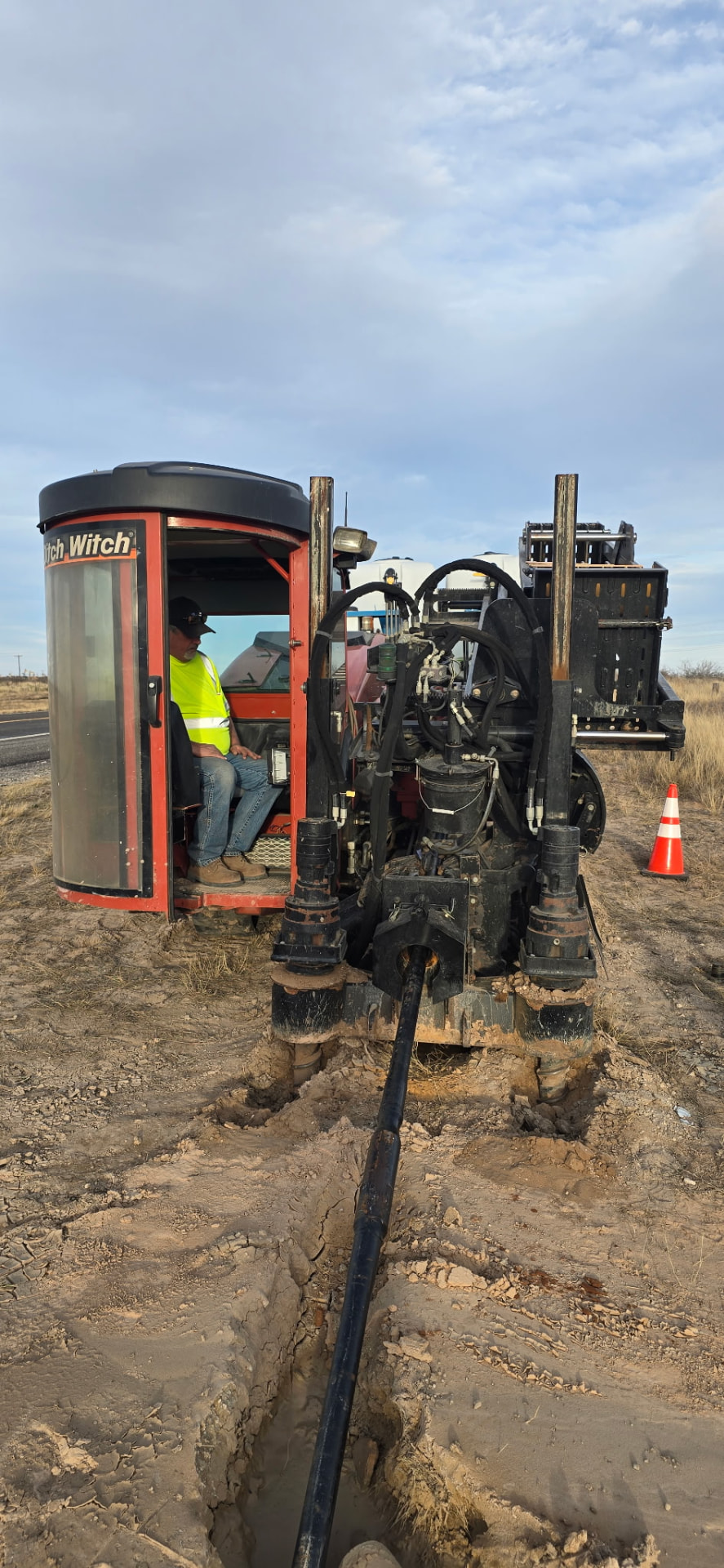 True Bore Solutions directional drill operating in the field